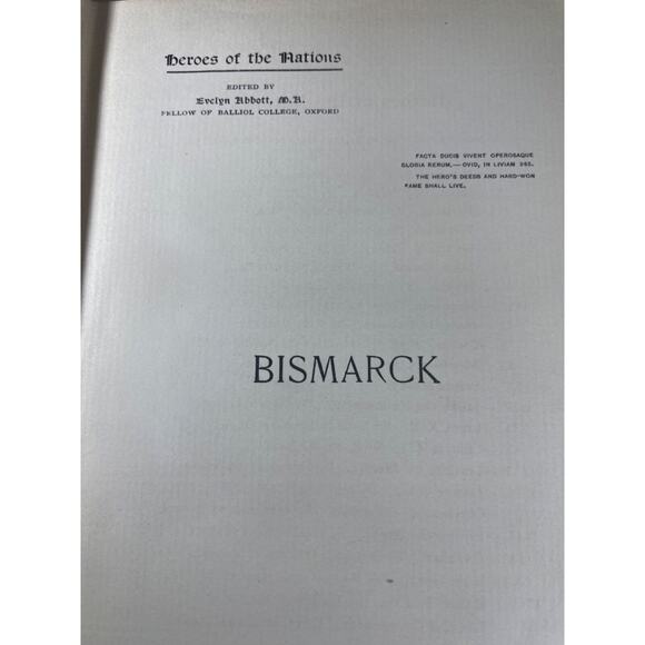 1899 Bismarck & the Foundation of the German Empire Orig. Print Historical - Picture 7 of 8